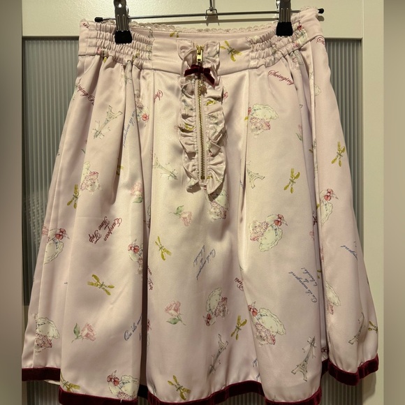 Liz Lisa Pink Eiffel Tower Hamster Skirt - Picture 2 of 6